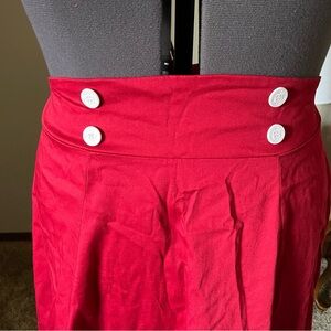 Torrid retro nautical skirt size 20